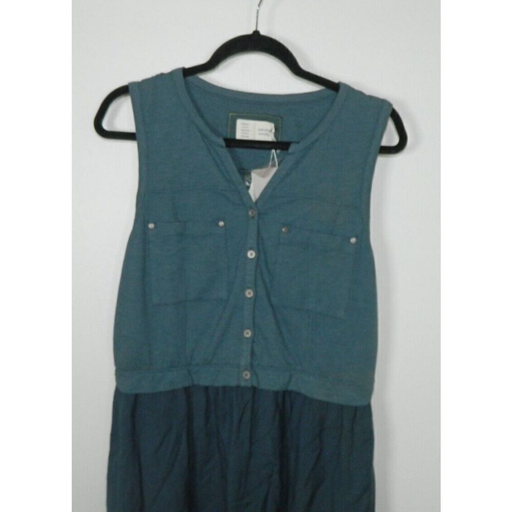 Anthropologie Saturday Sunday Dress Size Large Contrast Sleeveless‎ Mini - Picture 5 of 12